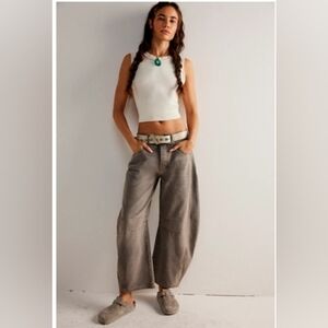 Free People We The Free Barrel Jeans